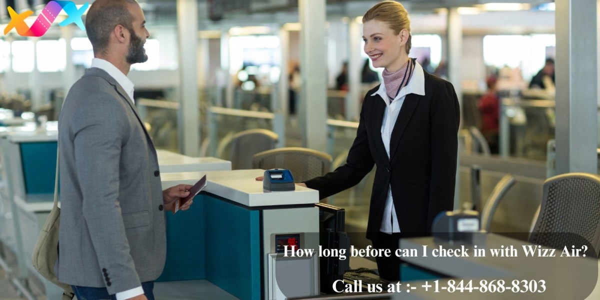 +1-844-868-8303 How Long Before Can I Check In with Wizz Air?